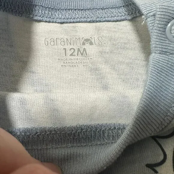 Garanimals Romper Toddler Boy 18m NWT Tie Dye Summer Skater Smiley Happy Days - Picture 3 of 5